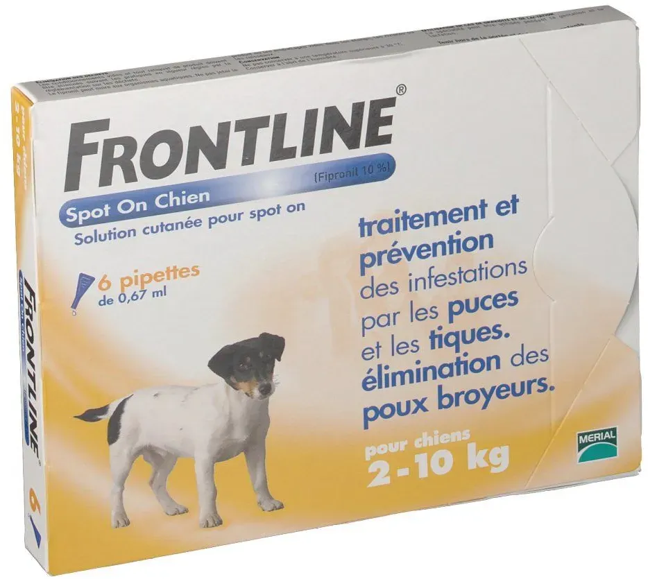 Frontline® Spot on S petit chien 6 pc(s) pipette(s) unidose(s)