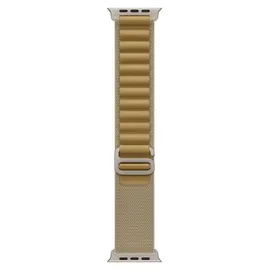 Apple Watch Ultra 2 GPS + Cellular 49 mm Titangehäuse natur, Alpine Loop Armband mandel M