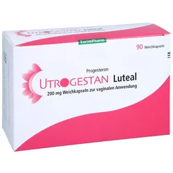 UTROGESTAN Luteal 200 mg Weichkaps.z.vaginal.Anwe. 90 St