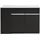 vente-unique Kücheninsel Meili 130 x 90 x 65 cm Schwarz/Weiß