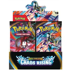 Pokémon Chaos Rising Booster Display