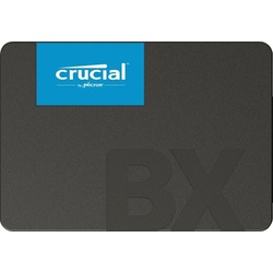 Crucial BX500 3D NAND SATA 480GB interne SSD (480 GB) 2,5″ 540 MB/S Lesegeschwindigkeit, 500 MB/S Schreibgeschwindigkeit schwarz