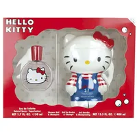 HELLO KITTY - Hello Kitty Geschenkset - 50 ml Eau de Toilette + 400 ml Duschgel & Shampoo