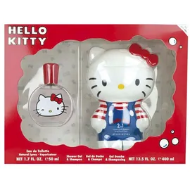 HELLO KITTY - Hello Kitty Geschenkset - 50 ml Eau de Toilette + 400 ml Duschgel & Shampoo