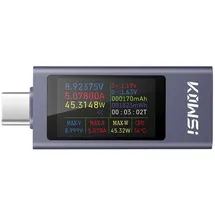 BerryBase KWS-2303C USB Tester 4-30V 12A OLED Display Metallgehäuse