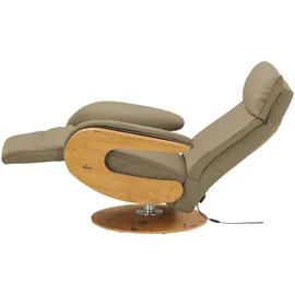 HIMOLLA Relaxsessel 7818 Leder 75 x 108 x 84 cm Beige elektrisch
