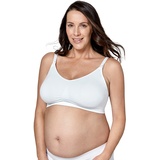 Medela Keep Cool Ultra BH | Nahtloser Schwangerschafts- und Still-BH weiß