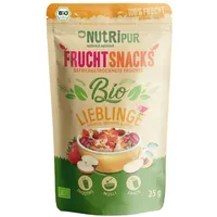 NutriPur gefriergetrocknete Früchte, Bio-Lieblinge 25 g Früchte