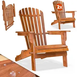 CASARIA Sonnenliege 85 x 69 x 93 cm Braun