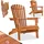 CASARIA Sonnenliege 85 x 69 x 93 cm Braun