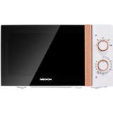 Medion Mikrowelle »MD 10596«, Mikrowelle, 700 Watt, Garraum 20 Liter, weiß