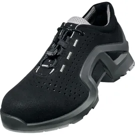 Uvex 1 support S1 Halbschuh gelocht schwarz/grau48 48
