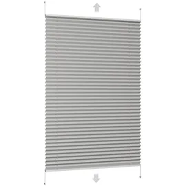 Sekey Plissee 75 x 200 cm Blaugrau