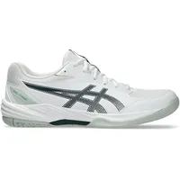 Asics Herren Handballschuhe, Gel-Task 4, WHITE/TRANQUIL TEAL, 39 1⁄2