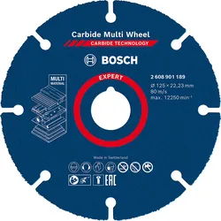 Bosch EXPERT Carbide Multi Wheel Trennscheibe, für kleine Winkelschleifer - 2608901189