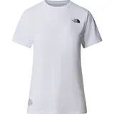 The North Face Womens Multiple Placement Softshell Tee-graphic tnf white (FN4) S