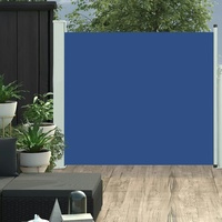 vidaXL Ausziehbare Seitenmarkise 100 x 300 cm blau 48372