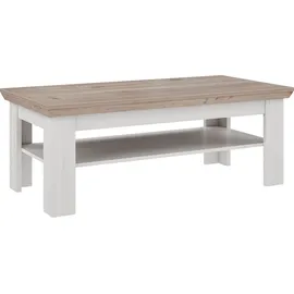 Forte Couchtisch 120 cm Schneeeiche - Nelson Eiche - ILOPPA