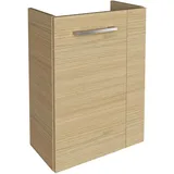 Fackelmann Waschbeckenunterschrank 44 x 60 x 24,3 cm Braun