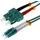 helos 3m OM3 LC/SC InfiniBand/Glasfaserkabel Türkis