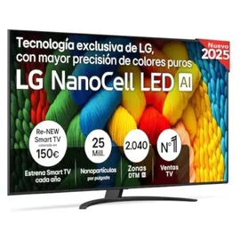 LG 75NANO81A6A 75" 4K NanoCell AI Smart TV
