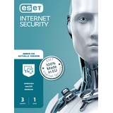 Eset Internet Security 2021 | Box-Pack 1 Jahr) | 3 Geräte (Mini-Box)