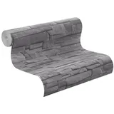 Rasch Textil Rasch Vliestapete 475029 Factory steinoptik grau 10,4 x 0,53 m