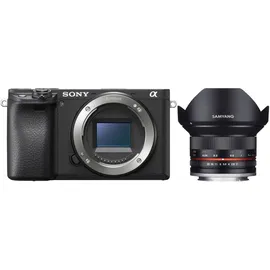 Sony Alpha 6400A Body + Netzteil + USB-Kabel + Akku + Schnellstartanleitung