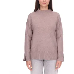 HECHTER PARIS Damen Strick-Pullover mit Rollkragen Langarm-Shirt 86091131 Braun - 32/34