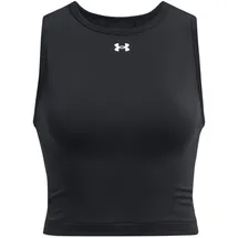 Under Armour Vanish ärmelloses T-shirt - Black / White - S