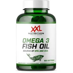 XXL Nutrition - Omega 3 Fish Oil  -  100 Softgels