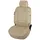 Walser Autositzbezug Billy aus echtem Leder beige ZIPP-IT 2 teilig