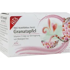 H&S Tee - Gesellschaft mbH & Co. H&S Granatapfel mit Vitamin C Filterbeutel
