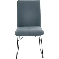K+W Komfort & Wohnen Kufenstuhl blau