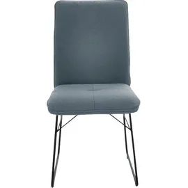 K+W Komfort & Wohnen Kufenstuhl blau