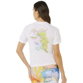 Rip Curl Hayley O Fitted Tee Weiß S