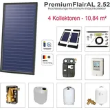 solarbayer® Solarbayer PremiumFlairAL Indach-Solarpaket 4 Bruttofläche 10,08 m2 Solaranlage