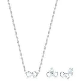 Elli Schmuckset Kette Stecker Infinity Symbol Endlos 925