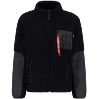 Alpha Industries Sherpa Jacke - Black - L