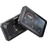 CHIGEE AIO-5Play Motorrad Carplay Android Auto GPS Navigationssystem, 5 Zoll IPS LCD 60FPS, 5G Wi-Fi BT, IP68 Wasserdicht, Unterstützung Siri Google Assistant, Dedizierte App