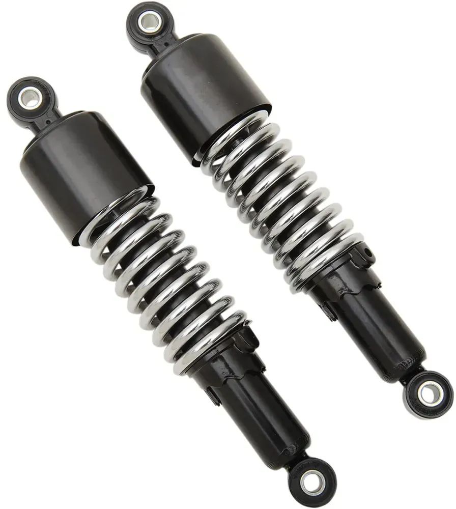 Emgo Shorty 17-05701 Hinterer Stoßdämpfer - Black / Chrome - One Size