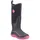 Muck Boots Hale, Damen Stiefel, Schwarz (black/hot Pink), 39/40 EU (6 UK) - 40 EU