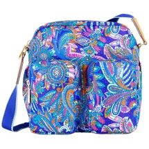 Oilily Sabo Shoulder Bag Spectrum Blue - 20 x 21 x 8 cm