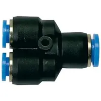 Riegler Y-Steckverbindung »Blaue Serie« reduzierend, Schlauch- Ø1x12/2x10