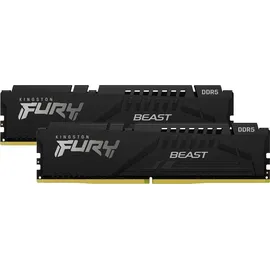 Kingston FURY Beast DDR5 5600MT/s 16GB Kit (2x8GB) CL40 Schwarz KF556C40BBK2-16