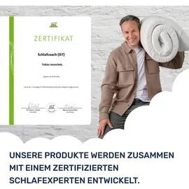 DAILYDREAM Hybrid-Matratze 3in1 mit Taschenfederkern, Kaltschaum und Memory Schaum