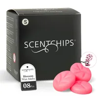 Scentchips® Blüten Duftwachschips – Hausduft – Duftwachs Melts – Geeignet für Duftlampe & Wachsbrenner – Blumiger Raumduft – 8 Stück – Perfekt für Zuhause