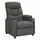 vidaXL Relaxsessel Polyester 94 x 101,5 x 0 cm Dunkelgrau mit verstellbarer Rückenlehne