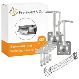 Preiswert & Gut Bordwandverschluss Set Größe 0 für Anhänger