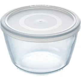 Pyrex Cook & Freeze runde Form mit Deckel 1,1 Liter 15x9 cm
